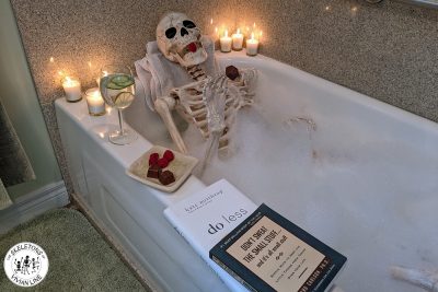 Day 14 - It's National Bubble Bath Day! - Skeletons of Vivian Line